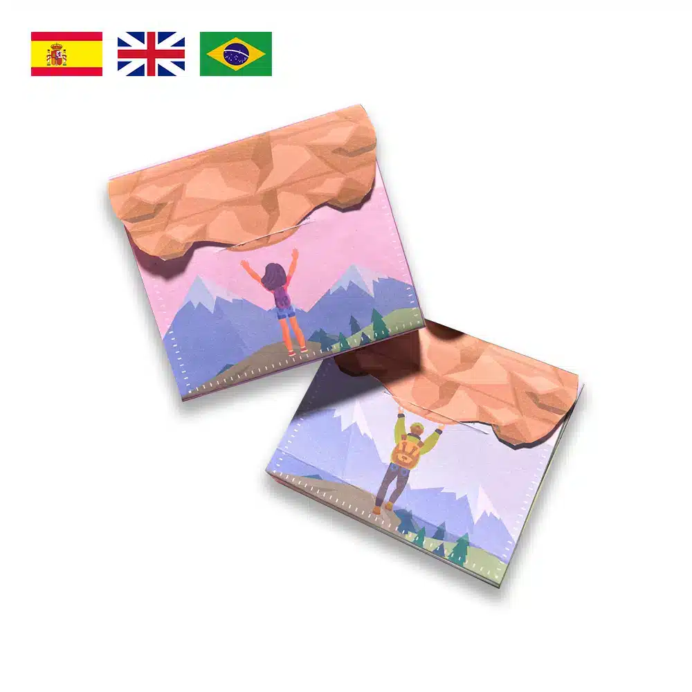 Caja armable para Imprimir "Arroja tu carga"