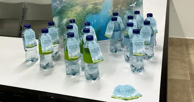 Tarjeta «Agua de Vida» predicación