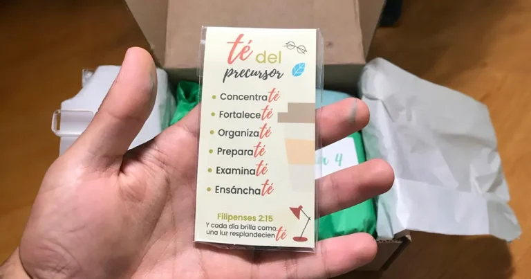 Tarjeta «TE» del precursor