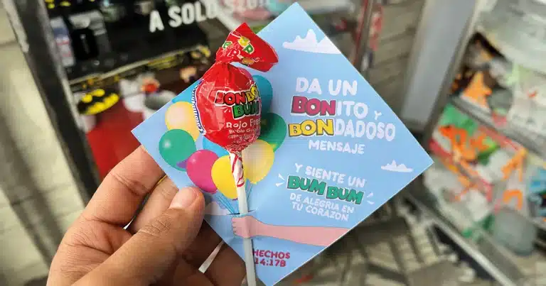 Tarjetas Bon Bon Bum