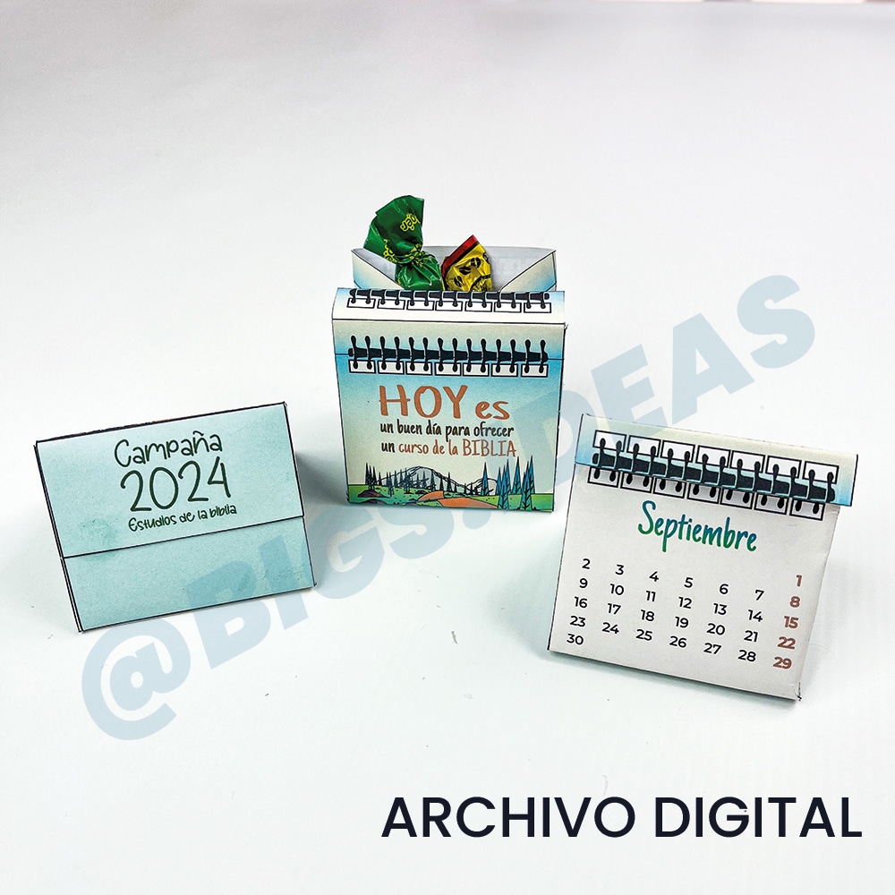 Calendario Campaña Especial Septiembre Estudios Biblicos - Imagen 4