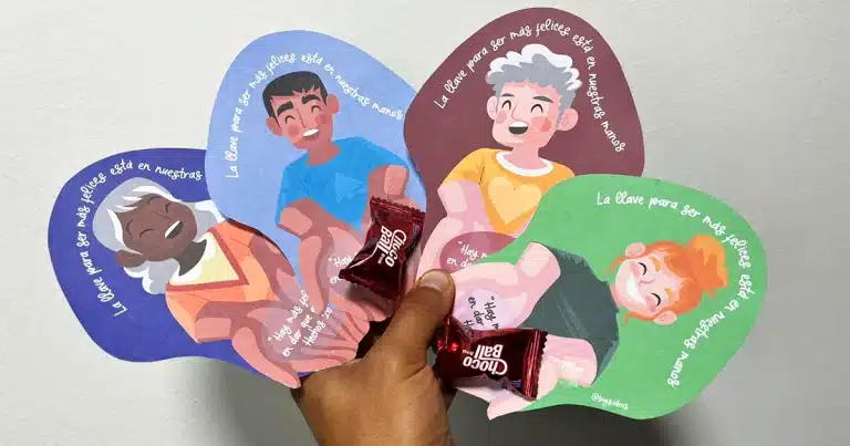 Tarjeta «Más felicidad en dar»