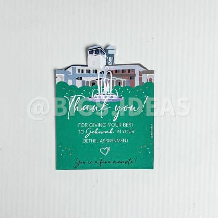 Tarjetas gracias betelitas ENGLISH