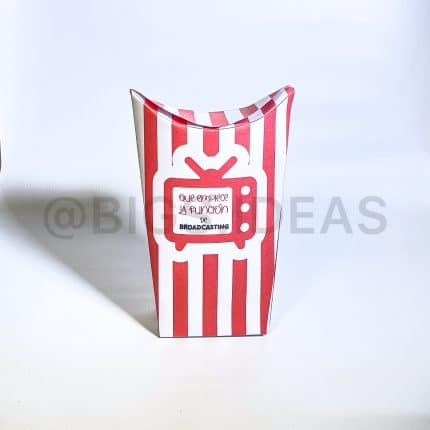 Caja de palomitas Broadcasting