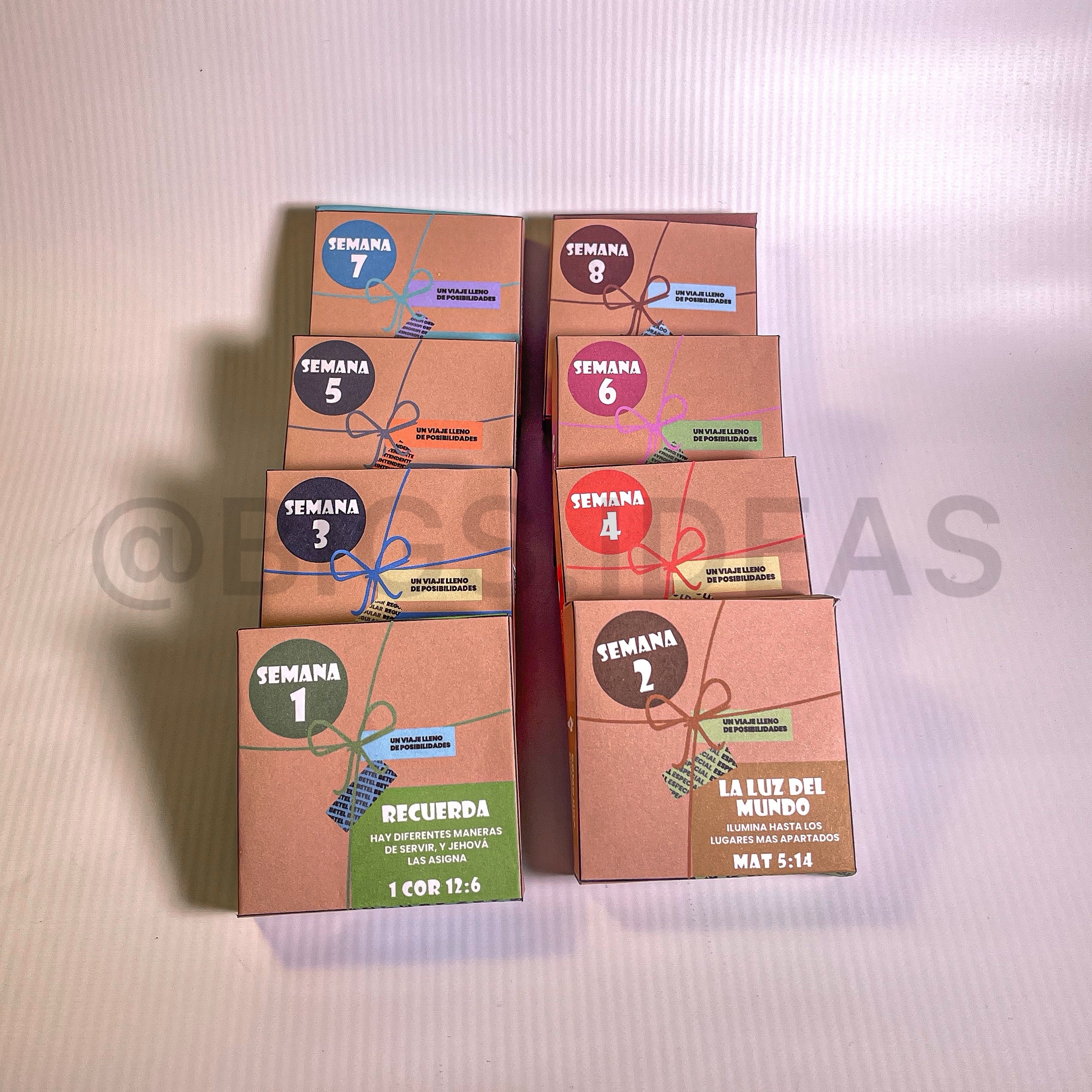 Caja por semana Escuela de Evangelizadores