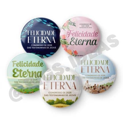 Felicidade Eterna 2026 – Diseños en Portugués (5 diseños)