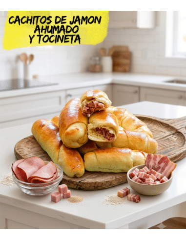 CACHITO prosciutto cotto, precotte surgelate in confezioni da 4 unità