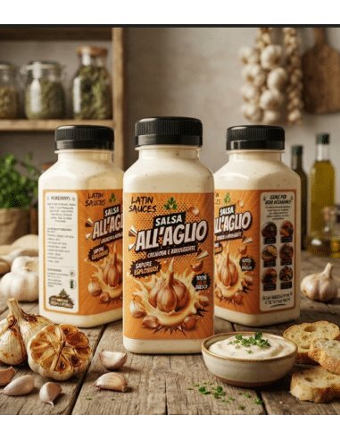 Maionese all'aglio (Aioli) 240 ml. e 960 ml.