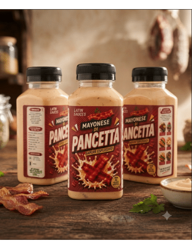 Maionese di pancetta Affumicata (o baconnaise) 240 ml. e 960 ml.