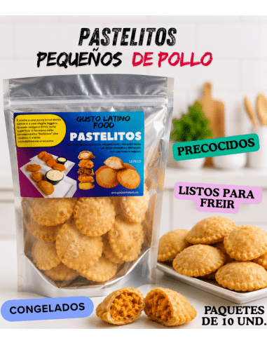 PASTELITOS  MED. surgelate, confezioni da 10 pezzi.