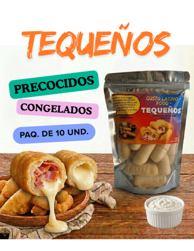 TEQUEÑOS, surgelate precotte, confezioni da 10 pezzi